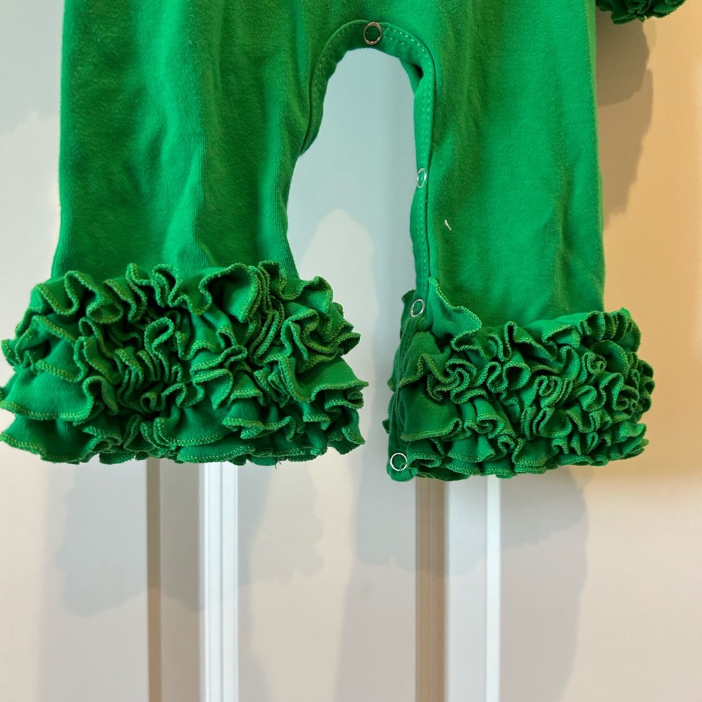 Nativity Ruffle Romper 3-6M - Picture 4 of 7